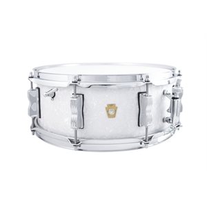 LUDWIG JAZZ FEST LEGACY MAHOGANY 5.5X14 WHITE MARINE
