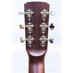 BOUCHER LSG-51-IM STUDIO GOOSE OM HYBRID LEFT-HANDED ACOUSTIC ELECTRIC GUITAR W/CASE