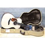BOUCHER LSG-51-IM STUDIO GOOSE OM HYBRID LEFT-HANDED ACOUSTIC ELECTRIC GUITAR W/CASE