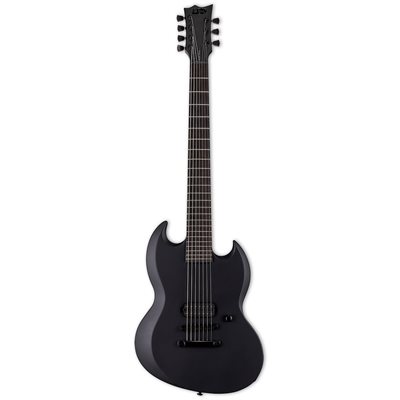 ESP LTD VIPER-7 BARITONE BLACK METAL