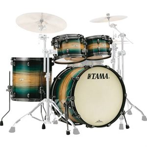 TAMA STARCLASSIC MAPLE EXO 4PCS SHELL PACK CR/HW COLOR LEWB ME42TZS-LEWB 22-10-12-16