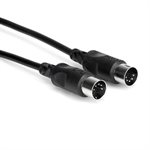 HOSA MID-305BK MIDI CABLE 5-PIN DIN TO SAME, 5-FOOT