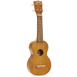 MAHALO KAHIKO SERIES MK1TBR SOPRANO W/BAG, TRANSPARENT BROWN