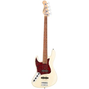 SADOWSKY METROLINE 21-FRET VINTAGE J/J BASS, RED ALDER BODY, 4 CORDES GAUCHÈRE - SOLID OLYMPIC WHITE HIGH POLISH