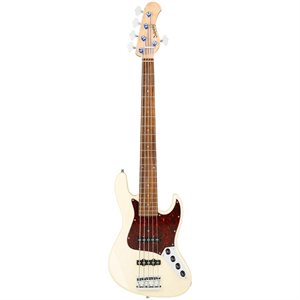 SADOWSKY METROLINE 21-FRET VINTAGE J/J BASS, RED ALDER BODY, 5 CORDES - SOLID OLYMPIC WHITE HIGH POLISH
