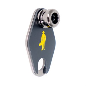 MUSIC NOMAD MN272 ACOUSTI-LOK STRAP LOCK ADAPTER FOR TAYLOR GUITARS WITH A 9 VOLT EXPRESSION SYSTEM BATTERY BOX