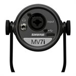SHURE MV7I SMART MICROPHONE AND AUDIO INTERFACE