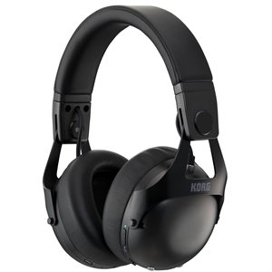 KORG NC-Q1 BK SMART NOISE CANCELLING DJ HEADPHONES, BLACK