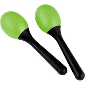 MEINL NINO569GG PLASTIC EGG MARACAS PAIR GRASS-GREEN