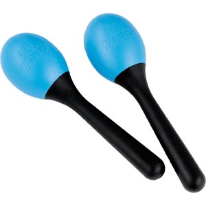 MEINL NINO569SB PLASTIC EGG MARACAS PAIR SKY-BLUE