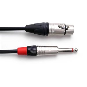 DIGIFLEX NLHNT-25 XLRF TO 1/4 TS SIGNAL IMPEDANCE TRANSFORMER