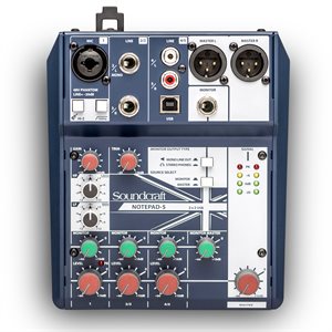 SOUNDCRAFT NOTEPAD 5