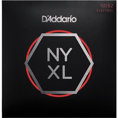 D'ADDARIO NYXL1052 NICKEL WOUND ELECTRIC GUITAR STRINGS, LIGHT TOP / HEAVY BOTTOM, 10-52 D'ADDARIO NYXL1052 NICKEL WOUND ELECTRIC GUITAR STRINGS, LIGHT TOP / HEAVY BOTTOM, 10-52