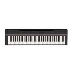 YAMAHA P121B COMPACT 73 NOTE PORTABLE DIGITAL PIANO, BLACK