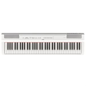 YAMAHA P121WH COMPACT 73 NOTE PORTABLE DIGITAL PIANO, BLANC