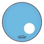 REMO P3 COLORTONE BLUE BASS OFFSET HOLE 18 P3-1318-CT-BUOH