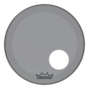 REMO P3 COLORTONE SMOKE BASS OFFSET HOLE 20 P3-1320-CT-SMOH