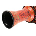 MEINL PADJ1-L-G TRAVEL SERIES DJEMBE 12-INCH PHARAOH'S SCRIPT