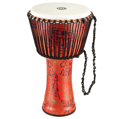 MEINL PADJ1-XL-F TRAVEL SERIES DJEMBE 14-INCH PHARAOH'S SCRIPT