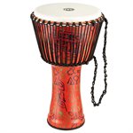 MEINL PADJ1-XL-F TRAVEL SERIES DJEMBE 14 POUCES PHARAOH'S SCRIPT