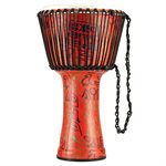 MEINL PADJ1-XL-F TRAVEL SERIES DJEMBE 14-INCH PHARAOH'S SCRIPT