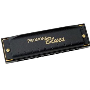 HOHNER PIEDMONT BLUES HARP SET OF 7 W/CASE