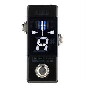 KORG PITCHBLACK X MINI PEDAL TUNER
