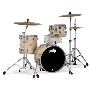PACIFIC DRUMS PDCM18BPNA CONCEPT BOP 3PCS SHELL PACK NATURAL LACQUER (18, 12, 14)