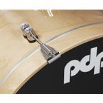 PACIFIC DRUMS PDCM2217NA CONCEPT NATURAL LACQUER CHROME HW 7 MORCEAUX SHELL PACK