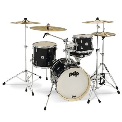PACIFIC DRUMS PDNY1604BO NEW YORKER 4PCS SHELL PACK BLACK ONYX SPARKLE (16-10-13-14S)