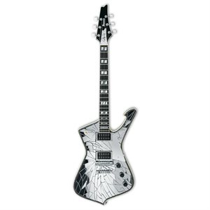 IBANEZ PS1CM MADE IN JAPAN PAUL STANLEY SIGNATURE CRACKED MIRROR W/CASE