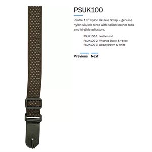 PROFILE PSUK100-1 UKE STRAP