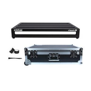 PEDALTRAIN CLASSIC 3 TOUR CASE W/WHEELS