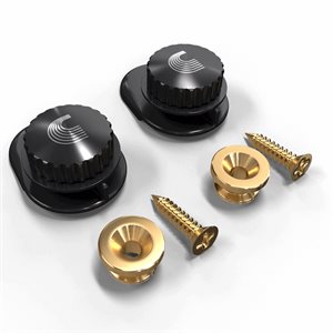 PLANET WAVES PW-SLS-03 UNIVERSAL STRAP LOCK SYSTEM, GOLD