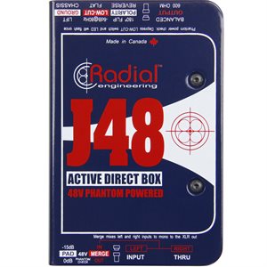 RADIAL ENGINEERING J48 PREMIUM ACTIVE DI R800 3001 00