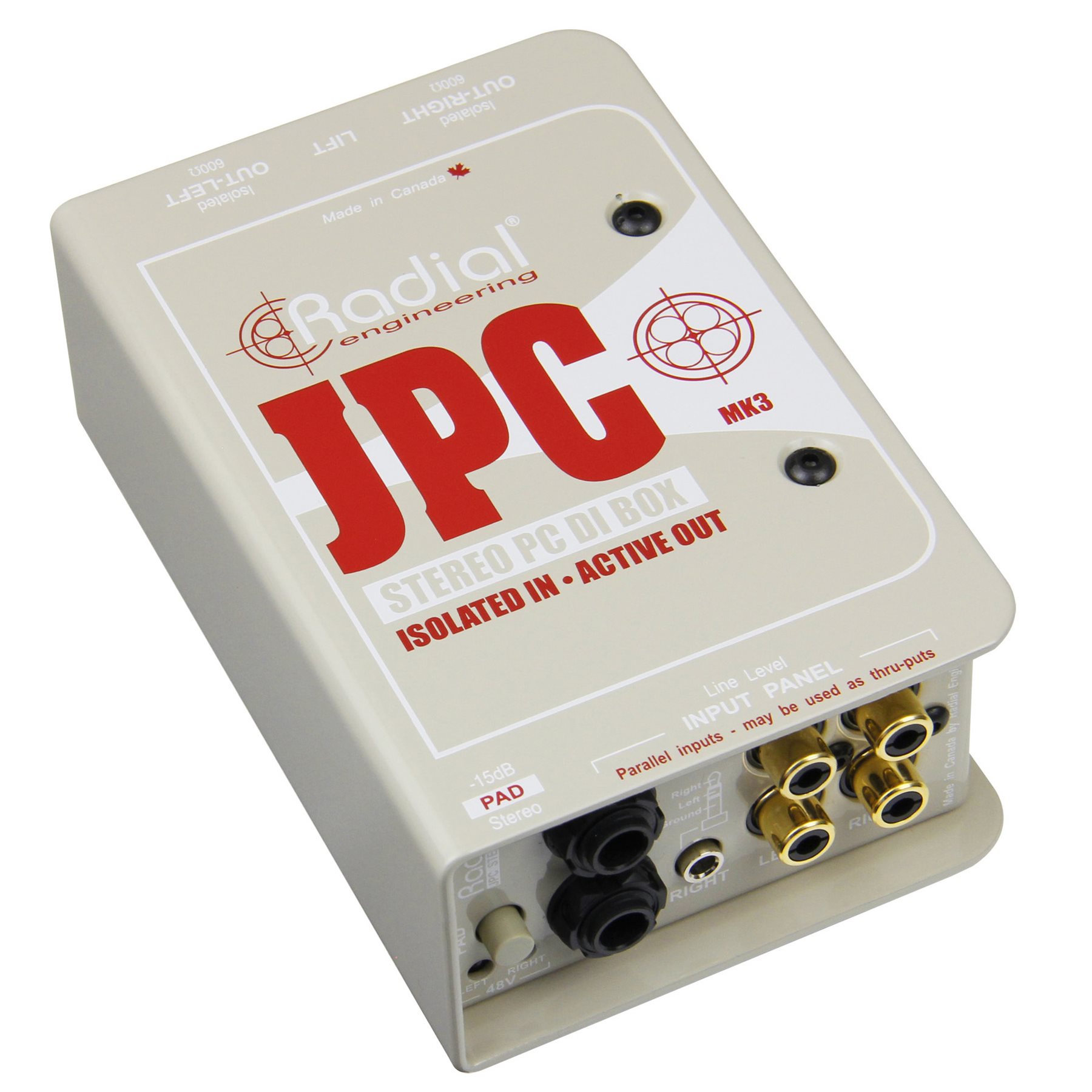 RADIAL ENGINEERING JPC COMPUTER DIRECT BOX R800 1026 00