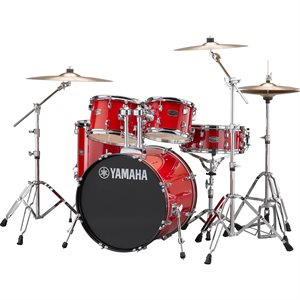 YAMAHA RDP0F56W 5 MORCEAUX SHELL PACK 20-INCH HOT RED