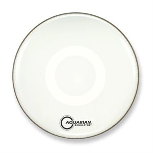 AQUARIAN REGULATOR RF GLOSS WHITE BASS DRUM 24