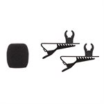 SHURE RK376 CLIP & WINDSCREEN FOR CVL LAVALIER MIC