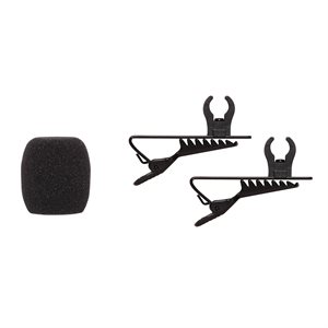 SHURE RK376 CLIP & WINDSCREEN FOR CVL LAVALIER MIC