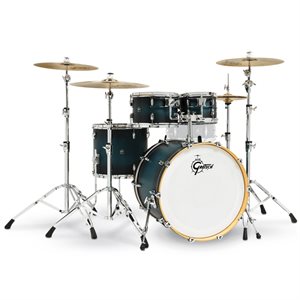 GRETSCH RENOWN RN2-E8246-SABB 4PCS SHELL PACK SATIN ANTIQUE BLUE BURST