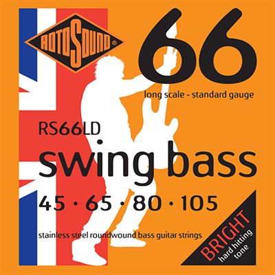 ROTOSOUND RS66LD SWING BASS 66 STANDARD - 45-105 LONG SCALE