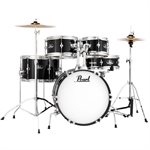 PEARL ROADSHOW JUNIOR RSJ465CC31 5PCS SHELL PACK, JET BLACK