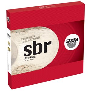 SABIAN PACK SBR FIRST-PACK 13HH + 16 CRASH SBR5001