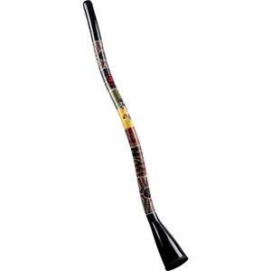 MEINL SDDG2-BK DIDGERIDOO SYNTHETIC S-SHAPE BLACK SDDG2-BK