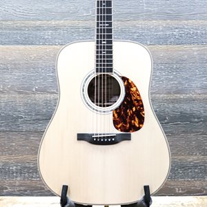 BOUCHER SG-192-U STUDIO GOOSE EXOTIC EBONY TONEWOOD ACOUSTIC GUITAR W/CASE