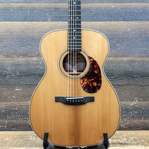 BOUCHER SG-21-V STUDIO GOOSE SERIES OM HYBRID AFRICAN BUBINGA WITH VINTAGE PACK