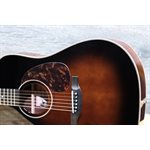 BOUCHER SG-52-B STUDIO GOOSE SERIES TOBACCO BURST TOP ACOUSTIC GUITAR W/CASE