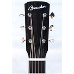 BOUCHER SG-52-B STUDIO GOOSE SERIES TOBACCO BURST TOP ACOUSTIC GUITAR W/CASE