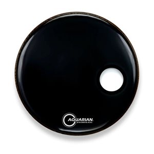 AQUARIAN SMALL OFFSET PORT RESONANT GLOSS BLACK 18